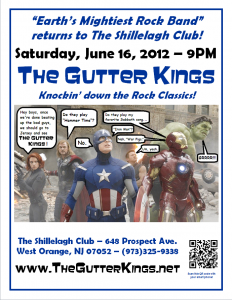 Gutter Kings June 2012 Flyer